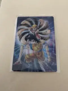 ドラゴンボール ワンピース チェンジングカード ドラゴンボール×ワンピース 40周年記念 チェンジングカード - メルカリ