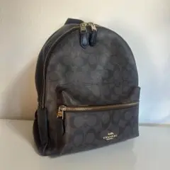 Coach ロゴプリント バックパック