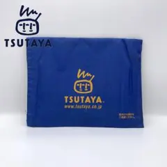 当時物】TSUTAYA ツタヤ レンタルバッグ ブルー エコバッグ レア 希少