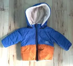 ブリーズ BREEZE ボア フード付 アウター　　80cm リバーシブル