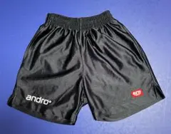 andro ブラックショートパンツ 2XS