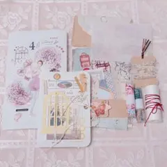 コラージュ素材まとめ売り　おすそ分けファイル　紙モノ素材