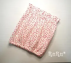 *大-94*犬用スヌード（綿100％）フリーサイズ（ゴム調整可能）ハート