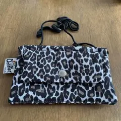 ドリフター　ミニショルダー　サコッシュ　ウォレット　バッグ　レオパード　アニマル