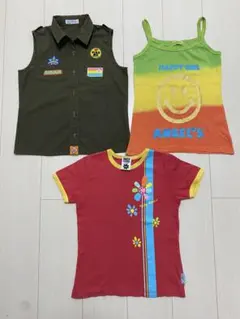 エンジェルブルー　デイジーラバーズ　Tシャツ 3点セット 140〜150cm