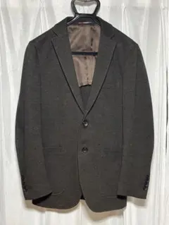 ORIHICA ダークブラウン テーラードジャケット