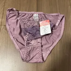 ア*ェ様 薄紫 レース装飾 ショーツ Lサイズ