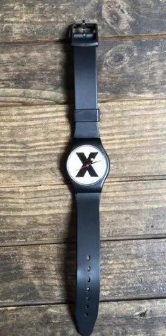 ○未使用新品○SWATCH SUOZ137A 伸縮性のジャバラベルト LARGE - メルカリ