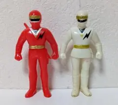 忍者戦隊カクレンジャー　８ｃｍ食玩ソフビフィギュア　２種のサムネイル