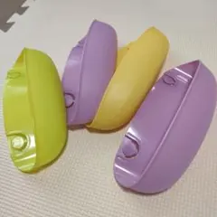 コンビ　食事用エプロン　油が落ちるエプロン 受け皿のみ4個セット