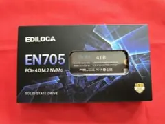 新品 4TB SSD EDILOCA EN705 M.2 PCIe4 PS5対応
