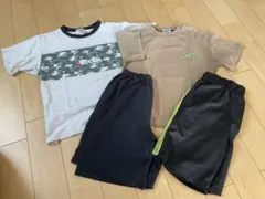 【140㎝】キッズ 半袖Tシャツ ハーフパンツ セット まとめ売りのサムネイル