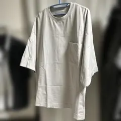 MUJI LABO 超長綿 天竺編み クルーネックＴシャツ グレー
