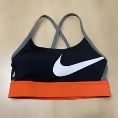 Nike スポーツブラ S ブラック/オレンジ