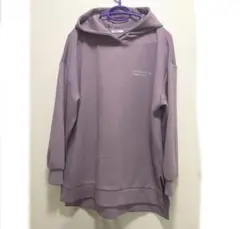 GLACIER パープル フード付きパーカー