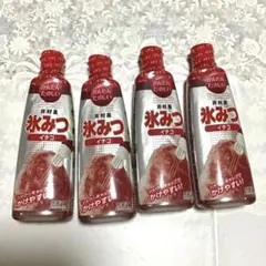 井村屋 氷みつ 330gいちご 4개 세트