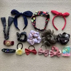 ヘアアクセサリーまとめ売り　15点