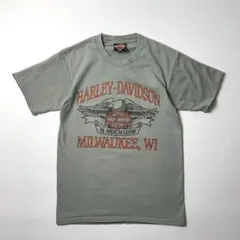 662☆ハーレーダビッドソン☆Tシャツ☆両面☆シングルステッチ☆90s 