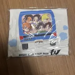 WEST. 唯一無二 バック・カー・プリント・オモテ・ニ・ドンッ！Tシャツ