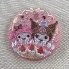 サンリオ 刺繍缶バッジ3 シークレット