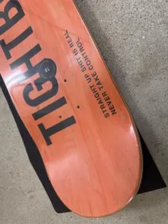 TIGHTBOOTH スケートボードデッキ オレンジ TIGHTBOOTH（タイトブース）｜デッキ スケートボード