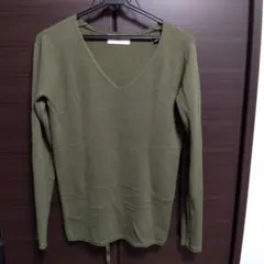 AZUL BY MOUSSY Vネック ロングニット Mサイズ