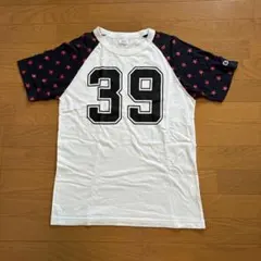 チャンピオン バックプリント ラグランTシャツ RED RAIDERS