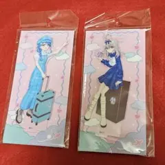 プリキュア　トラベル　帆羽くれあ、森亜るるかアクリルスタンド