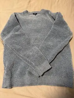 ITEMS URBAN RESEARCH ブルー　セーター Lサイズ