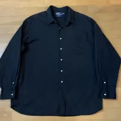 XXL 黒marlowe シルクコットン ラルフローレン ビンテージ 開襟シャツのサムネイル