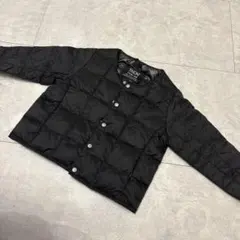 UNIQLO TAION ブラックダウンジャケット - メルカリ