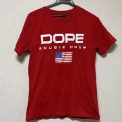 DOPE レッド Tシャツ Mサイズ　赤　アメリカのサムネイル