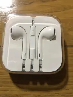 Apple ホワイトイヤホン　未使用