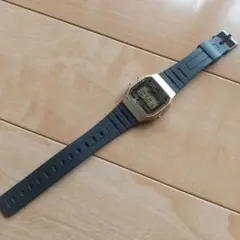 【CASIO】F-91W【カシオ】チプカシ腕時計　ジャンク ゴールド