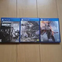 PS4 ゲームソフト 3本セット