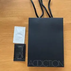 ADDICTION ショップ袋　サンプル付き