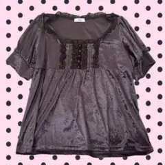 平成 森ガールベロア coquette フェアリーグランジ チュニック レース