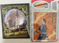 ヒロアカ 轟焦凍 ジャンプショップ バースデー アクリルスタンド 缶バッジ