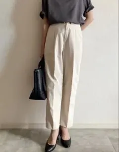 UNIQLO × Theory 感動タックイージーパンツ NATURAL XXL