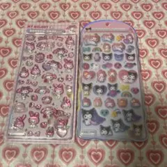 ボンボンドロップ　サンリオ　シール　コットンパフィ　第二弾　マイメロ　正規品