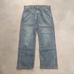 リーバイス569 Levis W32 ブルーデニム 青 古着 ボトム 18802