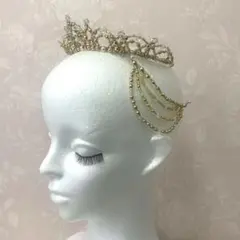 バレエティアラ◆サイドパーツ両側◆シルバー1 バレエティアラ◇サイドパーツ両側◇シルバー1 - メルカリ