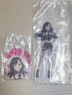 白石杏 アクリルスタンド&缶バッジセット SEGA ラッキーくじ 劇場版