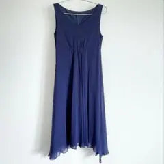 ネイビー フレアドレス　11号