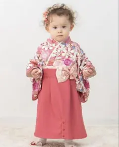 sweet mommy 袴風ロンパース　靴下セット