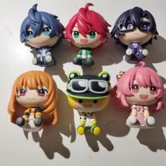 デフォルメキャラクターフィギュアセット 6体