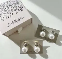 Elizabeth Bower Duet Studピアス　エリザベスバウワー