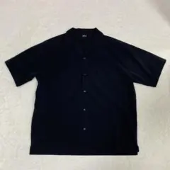 WORKMAN シアサッカーストレッチ半袖シャツ Find-Out 3L 黒のサムネイル
