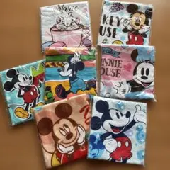 第一生命　ノベルティタオル7枚セット　ディズニー好きな方に