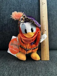ディズニー　ドナルド　ぬいぐるみバッジ　2009年ハロウィン